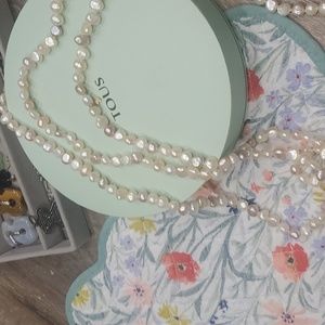 Authentic tous pearl neklace